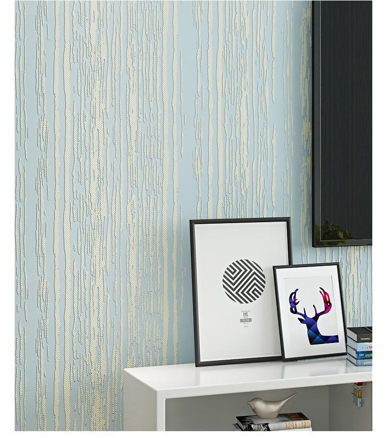 现代简约3d自粘墙纸精压纯色素色仿硅藻泥壁纸温馨卧室客厅墙贴