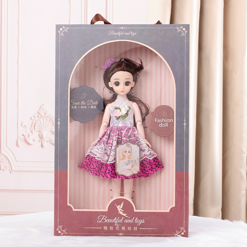 Training Class Gift Wholesale Boxed Children Gift Girl Princess Doll Set Girl Toy Gift Box Doll