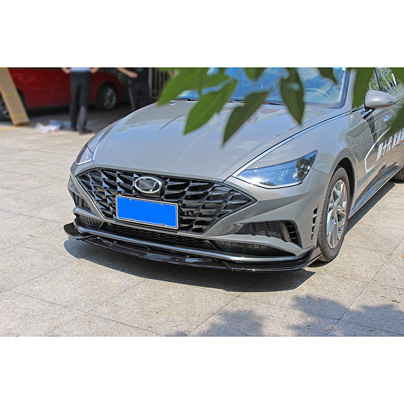 第十代索纳塔改装战斗前铲防撞前唇外观件百叶窗尾翼小包围