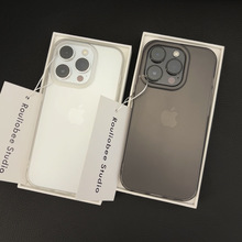 超薄磨砂不发黄苹果15ProMax手机壳iPhone14/13透明12防摔11软壳