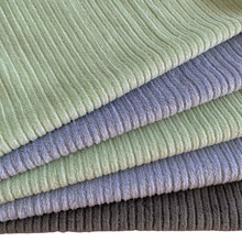 厂家定制 水晶超柔抽条  竖条绒布 短毛绒坑条面料 靠垫抱枕布料