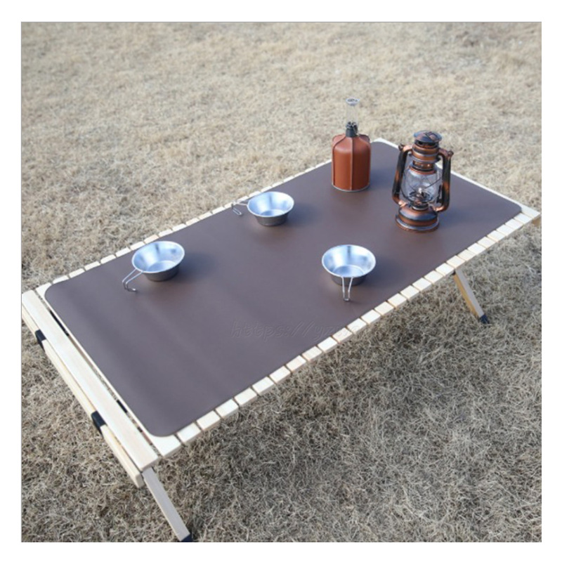 现货户外皮革野餐垫 跨境野炊桌垫地垫 45*90cm桌垫餐垫