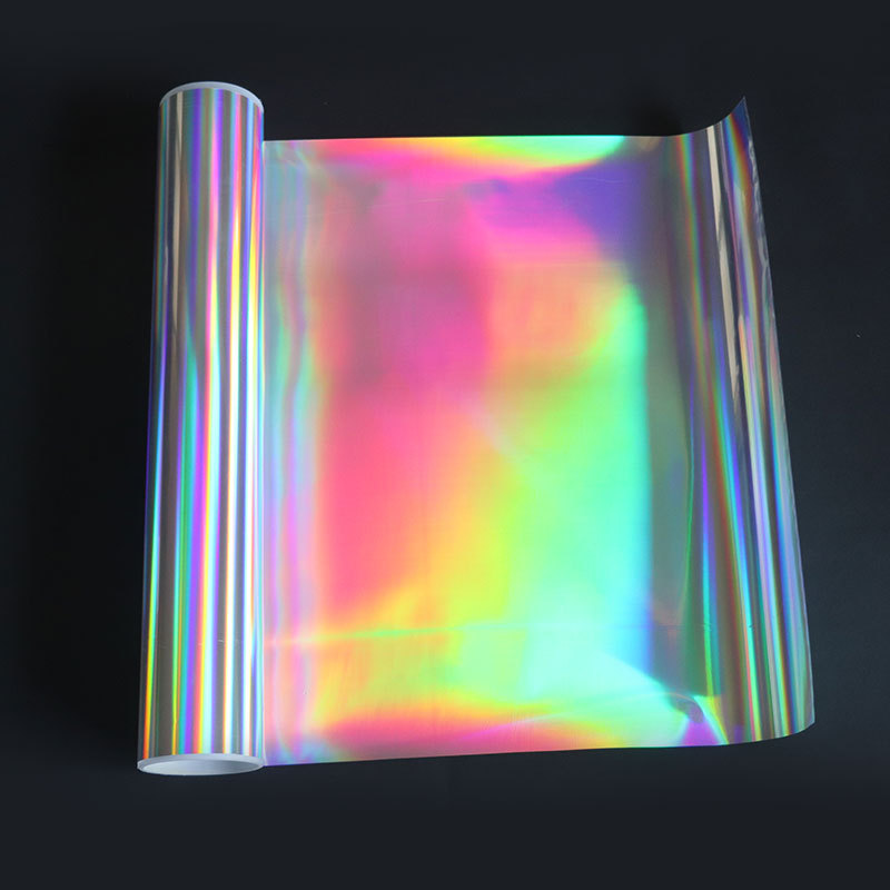 炫彩膜幻彩镭射纸滴胶手工七彩玻璃纸贴膜阳台彩虹彩色贴纸彩虹膜