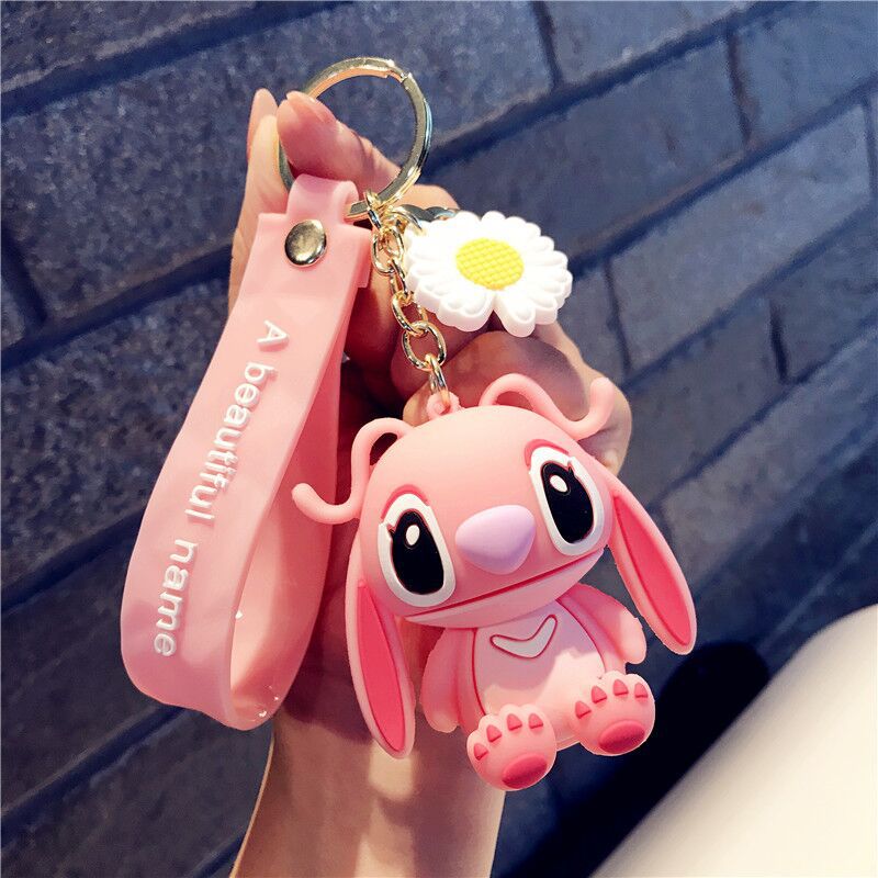 New Hot Star Baby Cartoon Stitch Pendant Doll Creative Gift Couple Stitch Kid Keychain