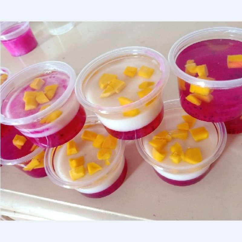 布丁杯一次性50ml100ml150ml带盖酸奶杯冰激凌果冻杯塑料杯子密封