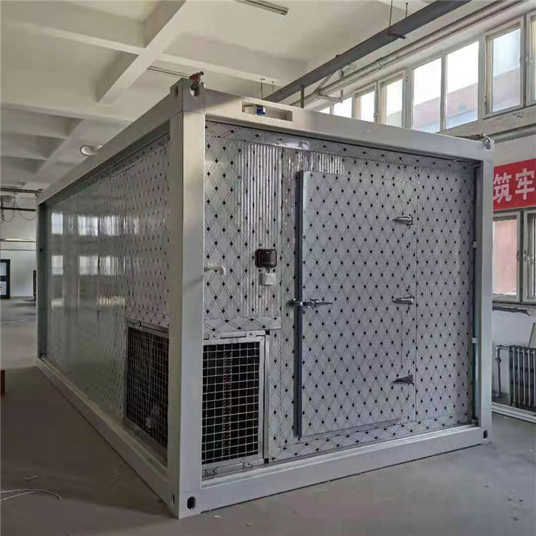 框架式移动一体式冷冻库 集装箱式移动冷库 天津冷藏柜安装