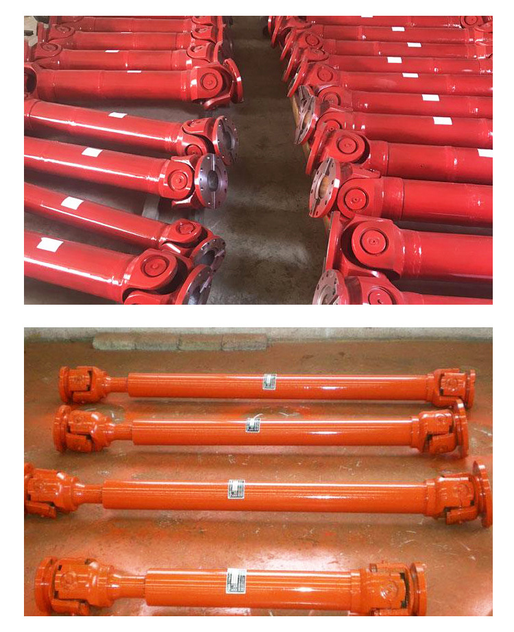 重工机械swc传动轴 可伸缩法兰花键轴 swc型十字轴式万向联轴器