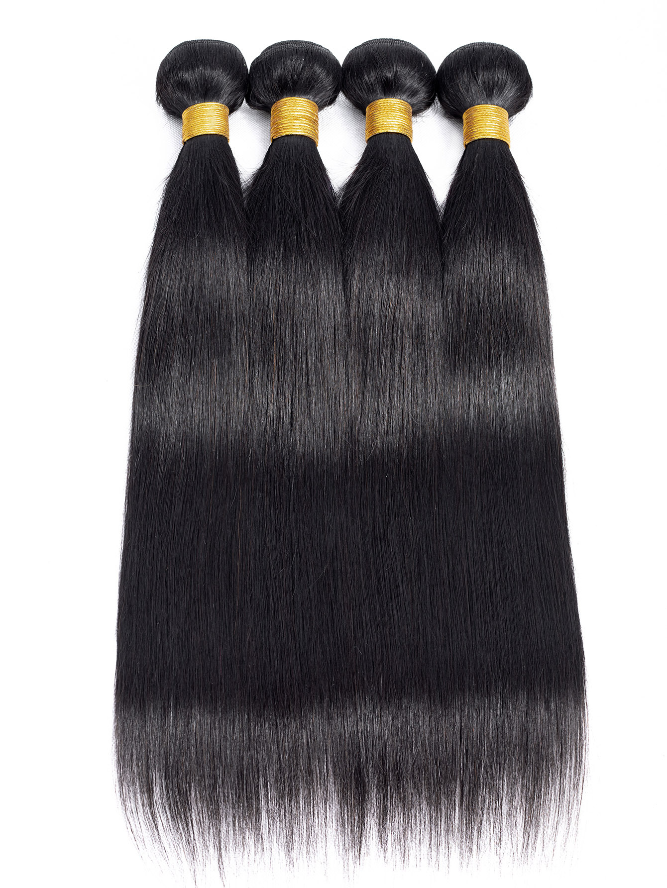 Wig Real Human Hair Straight Hair Curtain Natural Color Hair Extensions Manufacturer Supply Wholesale