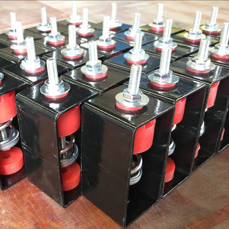 河北墙面天花吊顶减震器吊杆丝杆硅胶隔音胶酒吧ktv隔音减振器