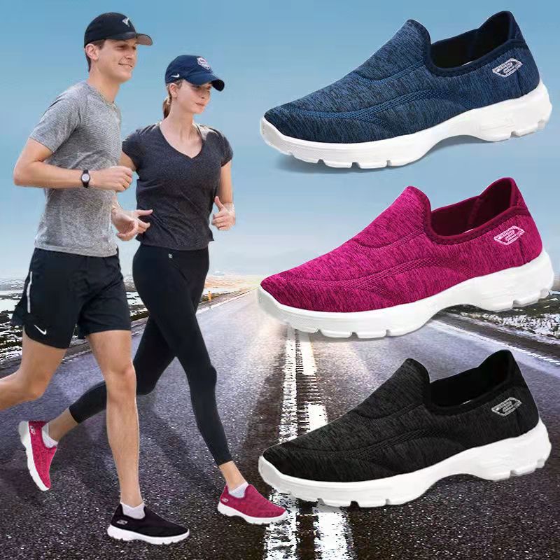 Foreign Trade Women's Shoes New Old Beijing Cloth Shoes Soft Bottom Walking Leisure Shoes for the Elderly Cross-Border Stylish Mom Shoes