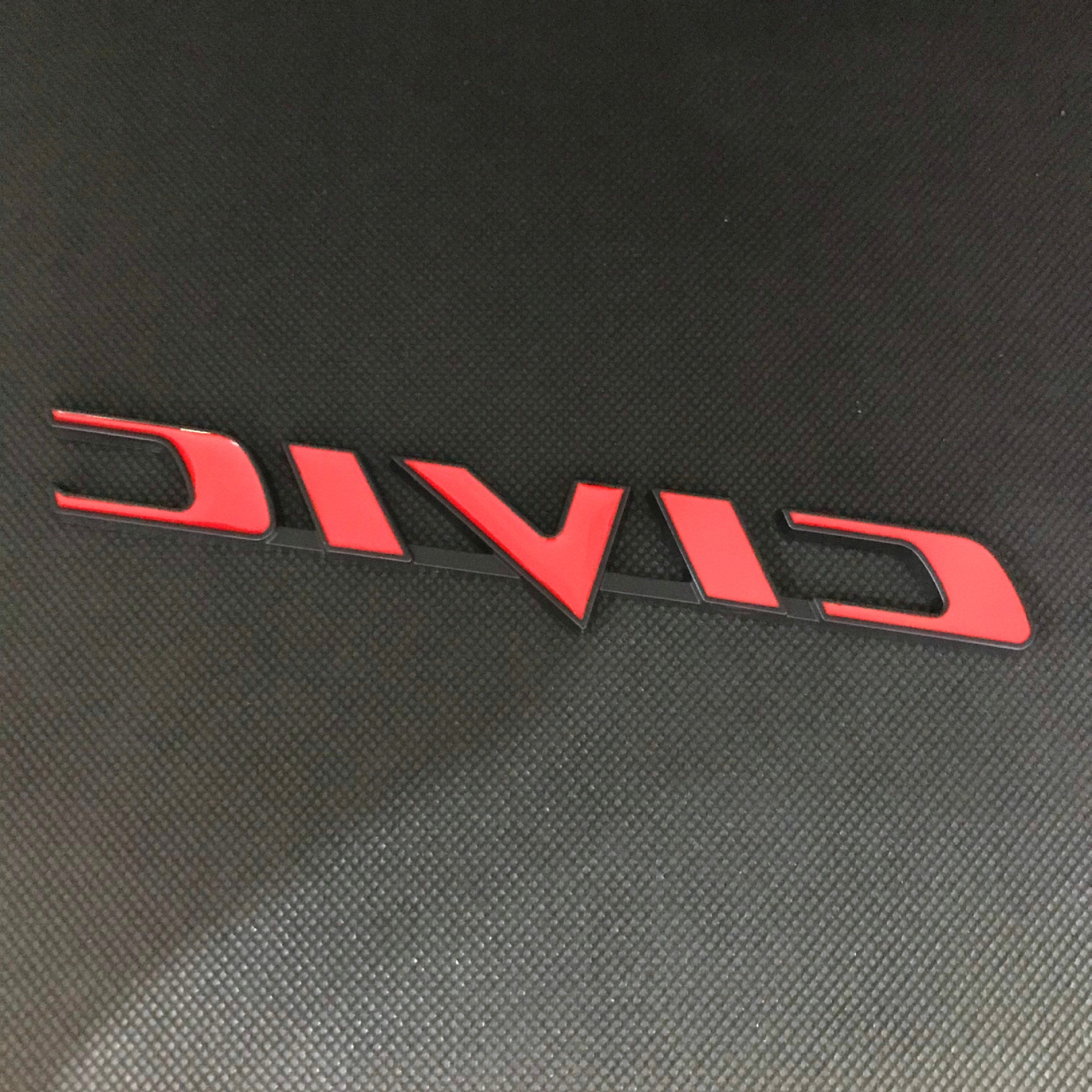 适用于本田车标 思域金属尾标civic汽车改装车贴侧标后尾箱装饰贴