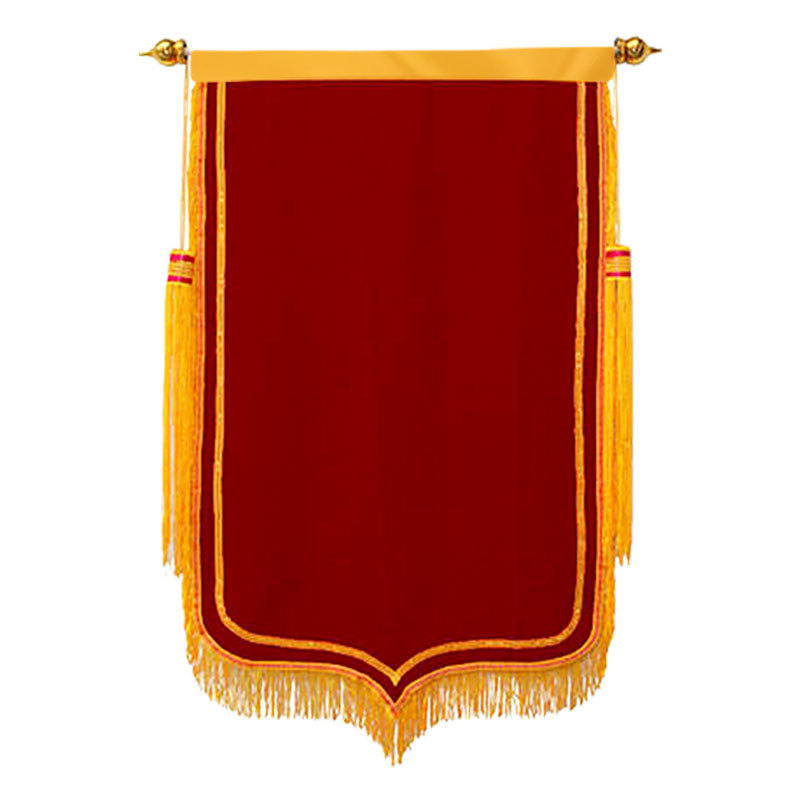 空白锦旗锦旗植绒平绒高档大龙袖章医院绶带流动红旗活动空白锦旗