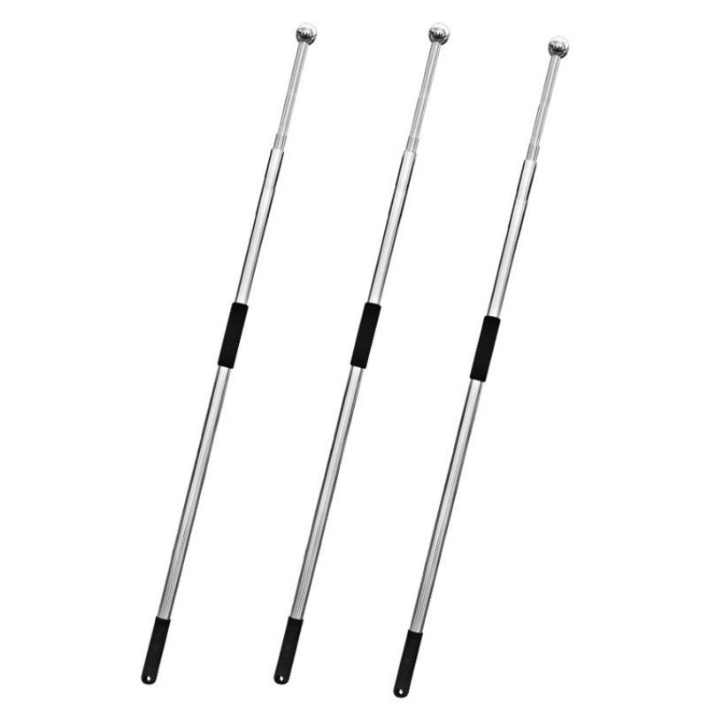 旗杆3米伸缩旗杆2米不锈钢旗杆4米收缩旗杆2.5米户外手摇旗杆2米