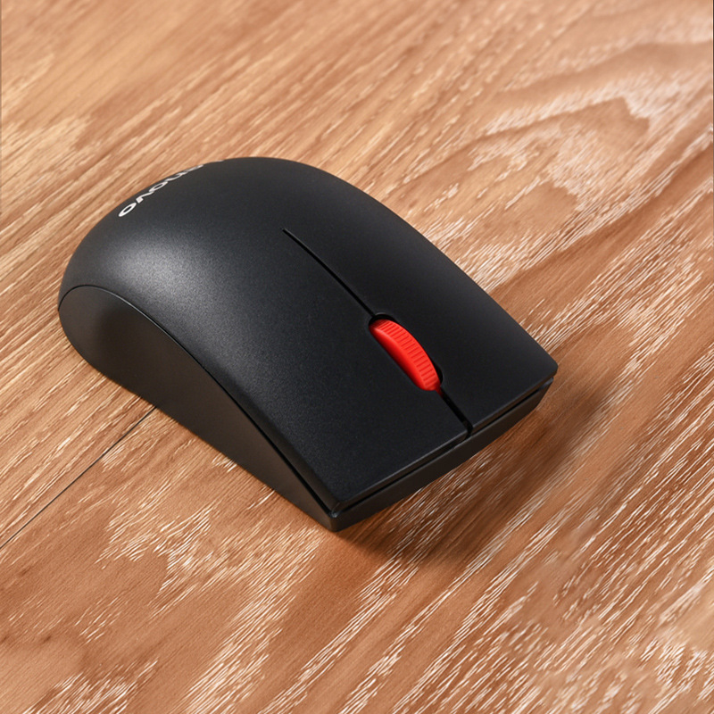 联想大红点m220静音无线鼠标办公家用笔记本电脑通用usb接收器小