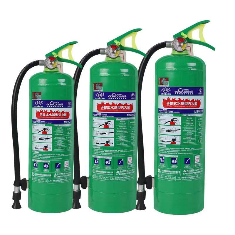 薪薪环保水基灭火器3升6l9l25l45kg工厂泡沫推车式水基型灭火器