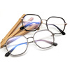 new pattern TR90 Titanium optics Spectacle frame 6186 Multilateral Explosive money Blue light myopia Eyeglass frame