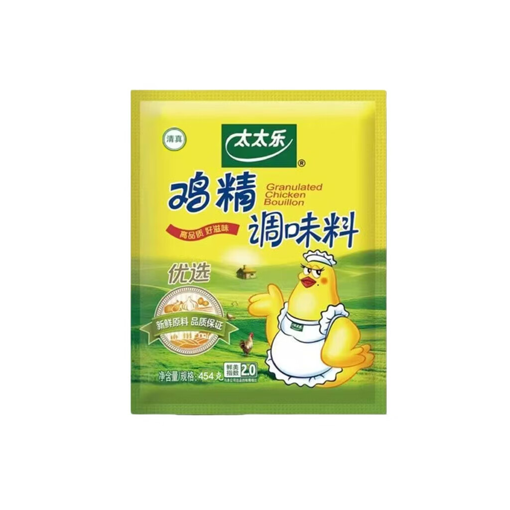 太太乐清真优选鸡精454g家常炒菜商用批发提味提鲜