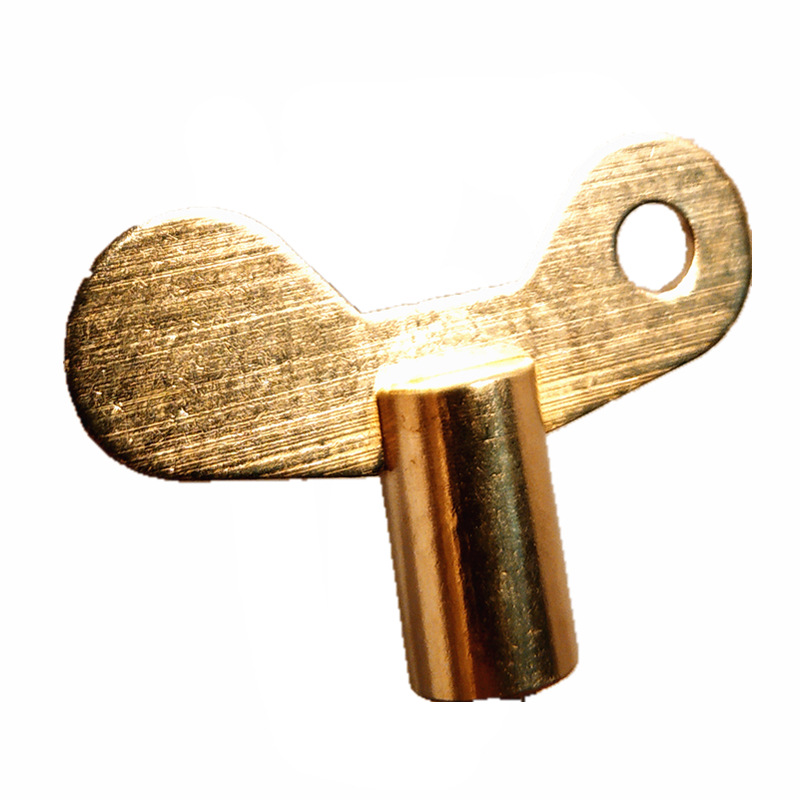 水龙头钥匙4分自来水开关 户外龙头手柄纯铜户外防盗四角通用锁匙