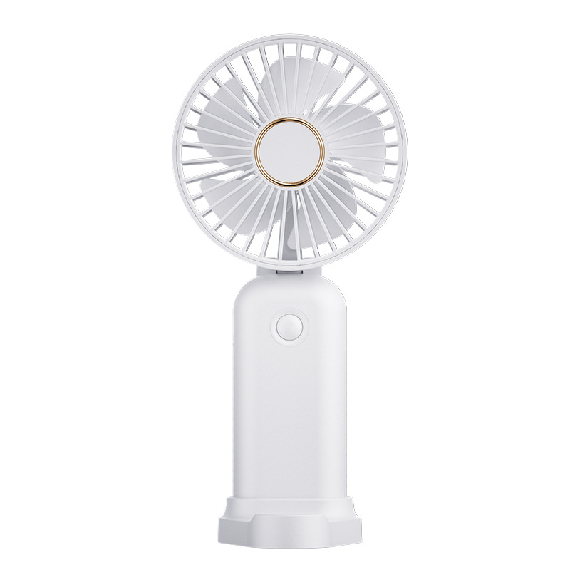 2024 New Handheld Usb Small Fan Hanging Neck Fan Simple Fashion Folding Mute Office Student Desktop