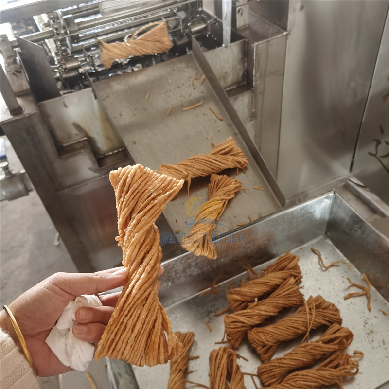 临沂郯城特产麻花油炸机 全自动馓子机 触摸屏控制 可控温