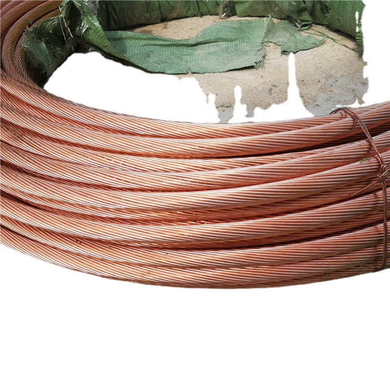 240平方 铜包钢绞线 37股240mm 铜覆钢绞线 包塑防雷电缆线