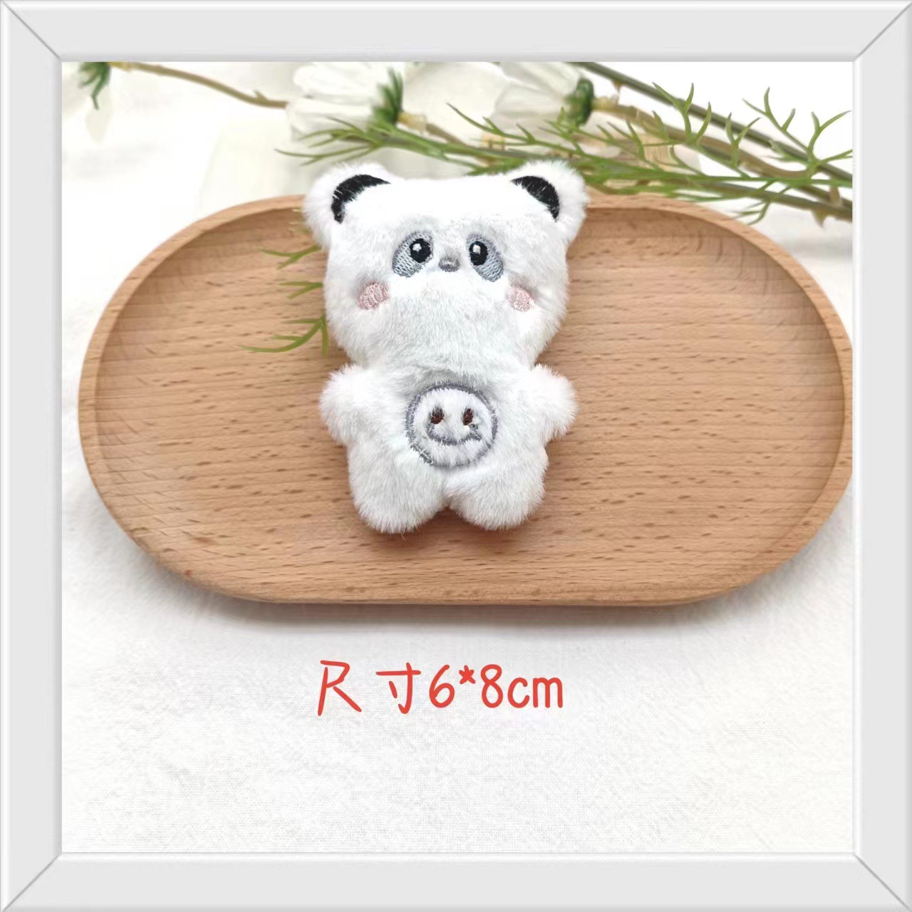 Cute Cartoon Plush Doll Brooch Children's Clothing Bag Ankle Sock Decorations Diy Phone Case Accessories