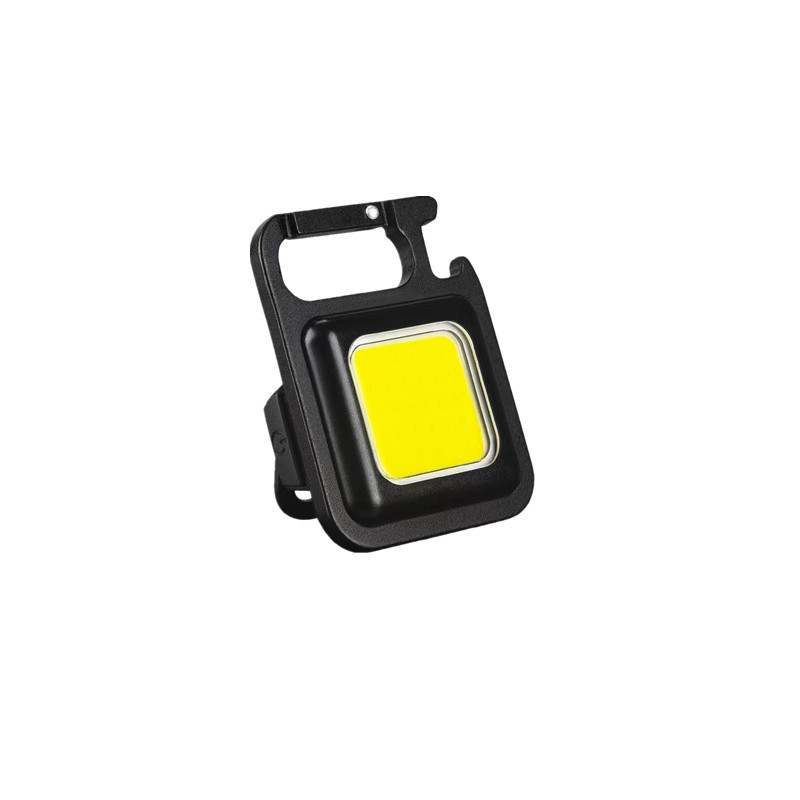 Cross-Border Hot Mini Led Multifunctional Work Light Keychain Light Strong Light Portable Lightweight Style Flashlight