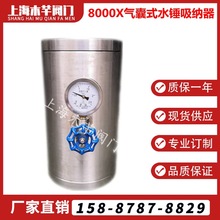 YQ8000X型胶胆气囊式水锤吸纳器不锈钢气囊式水锤消除器吸纳器