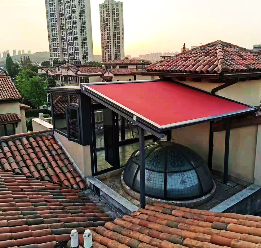 阳光房遮阳金属