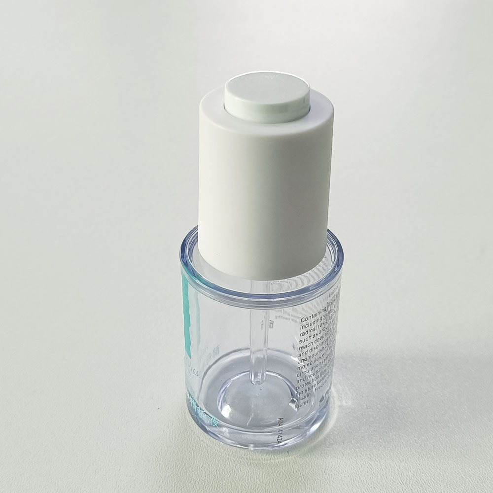 旋转精华滴瓶20/30ml塑胶滴管瓶 进口pet加厚精油瓶空瓶高档按压