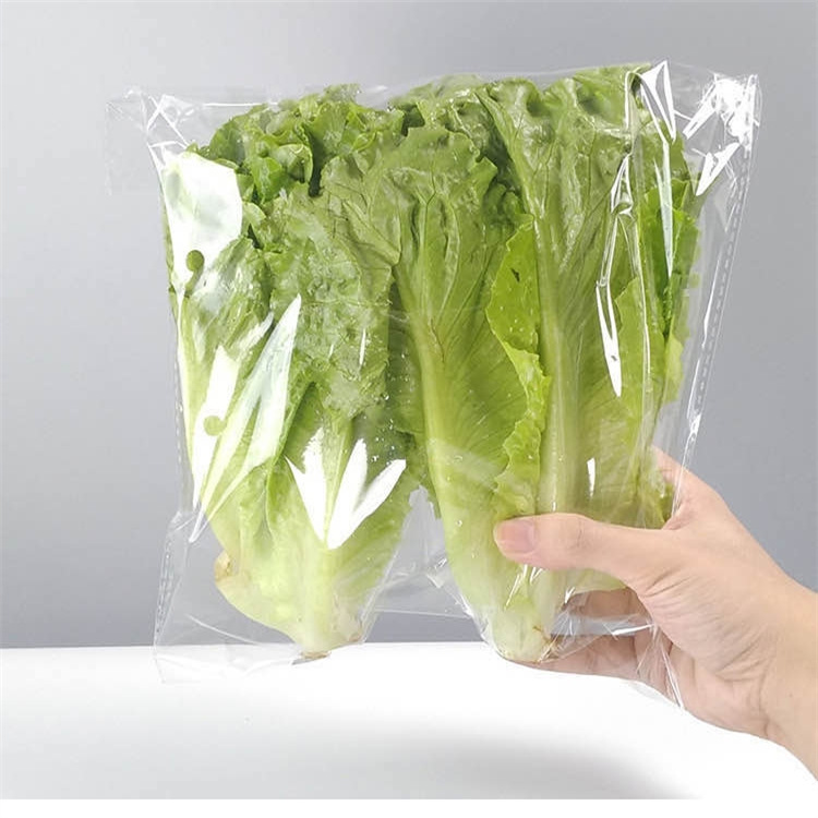 低价供应超市包装专用opp防雾透气自粘袋一次性opp保鲜包装膜