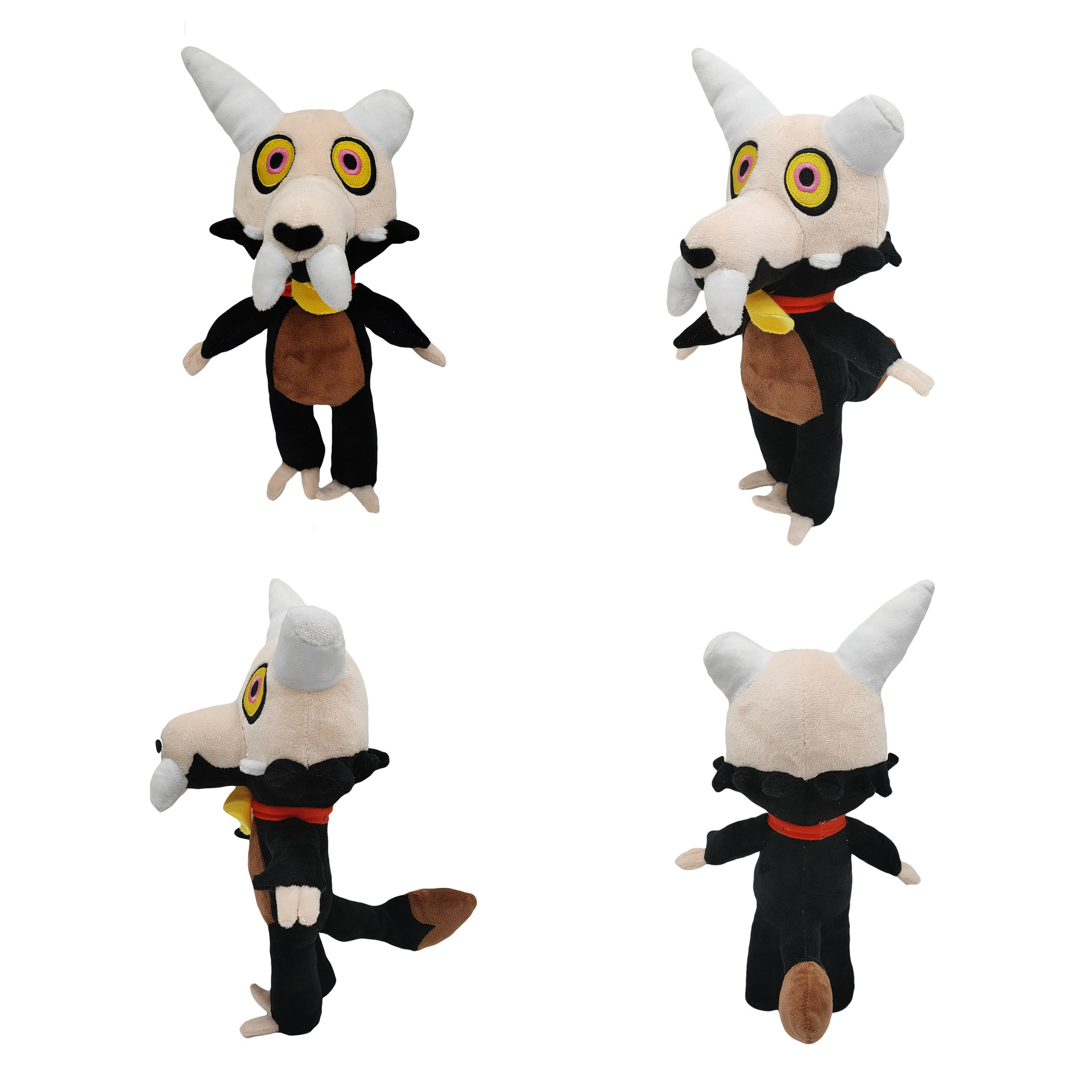 跨境毛绒玩具 狼人公仔毛绒玩偶 厂家直供 来图来样