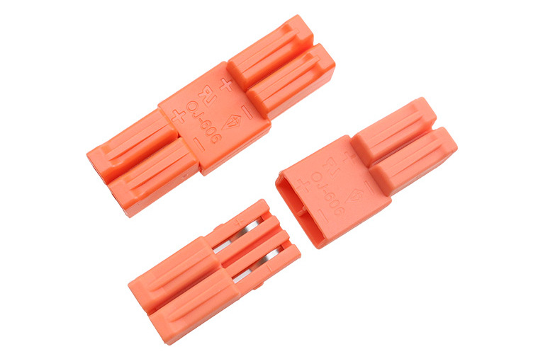 oj-602快速接线端子两位公母对插端子筒灯连接器两位对插端子现货