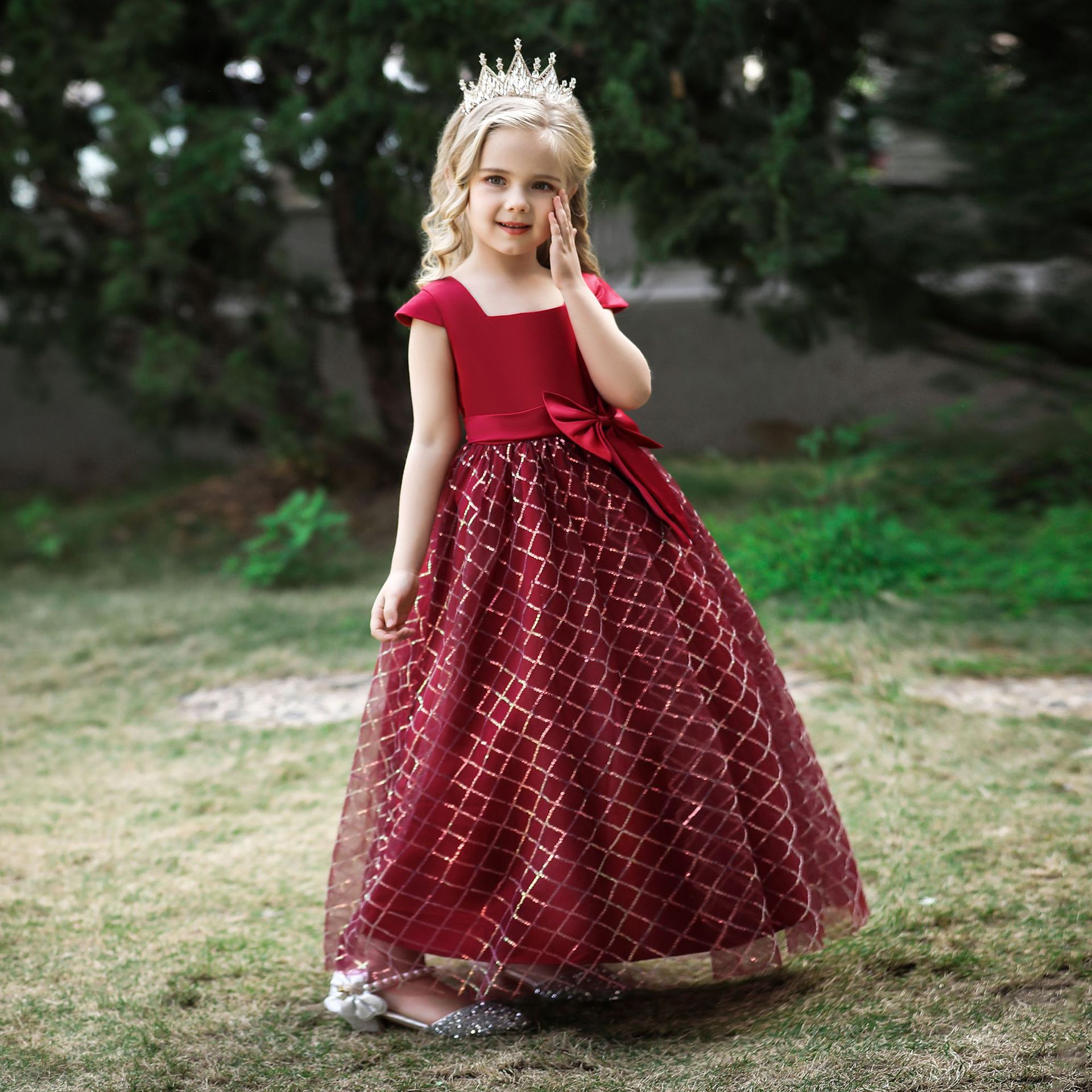 公主裙演出服长