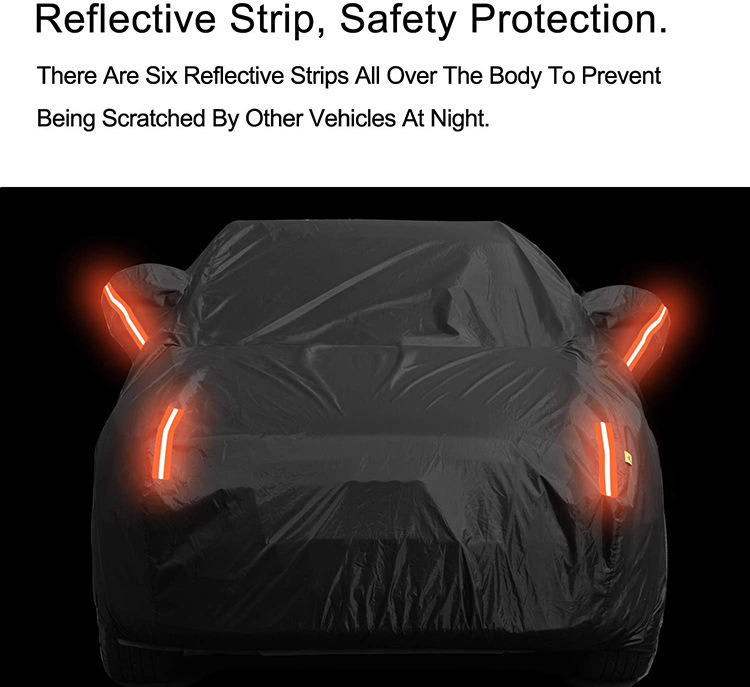 UV-Proof Waterproof Car Cover Windproof Dustproof Outdoor Car Cover Car Cover Sun-Proof Dustproof Cover Car Cover