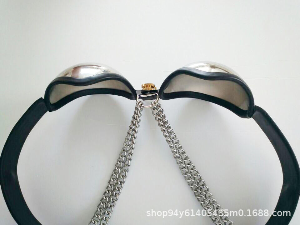 u形锈钢贞操带贞洁带女用乳罩衣贞操裤铁内裤批发订做