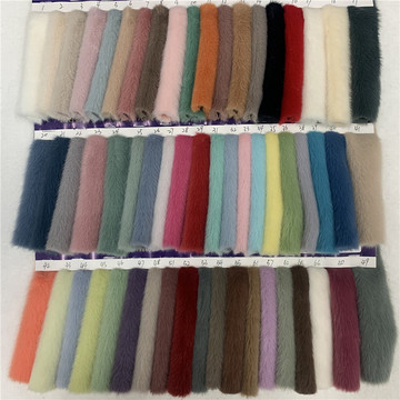 现货10毛小貂绒 雪貂绒 玉狐绒 黄金貂 超柔高低毛兔毛毛绒面料