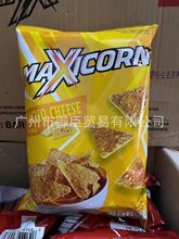 休闲零食印尼麦克斯克奶酪味玉米片膨化食品休闲零食150g