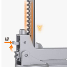 家用手动小型压面机大面桶河捞机手拧面条机挤面条莜面窝窝饸饹机