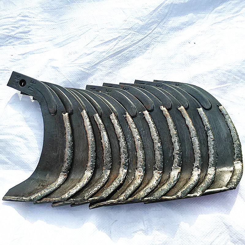 旋耕刀片厂家直销包邮农用旋耕机刀片大型拖拉机旋耕耙齿245/265激光
