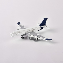 空客A380飞机积木中国航空客机南航模型拼装玩具兼容乐高moc跨境