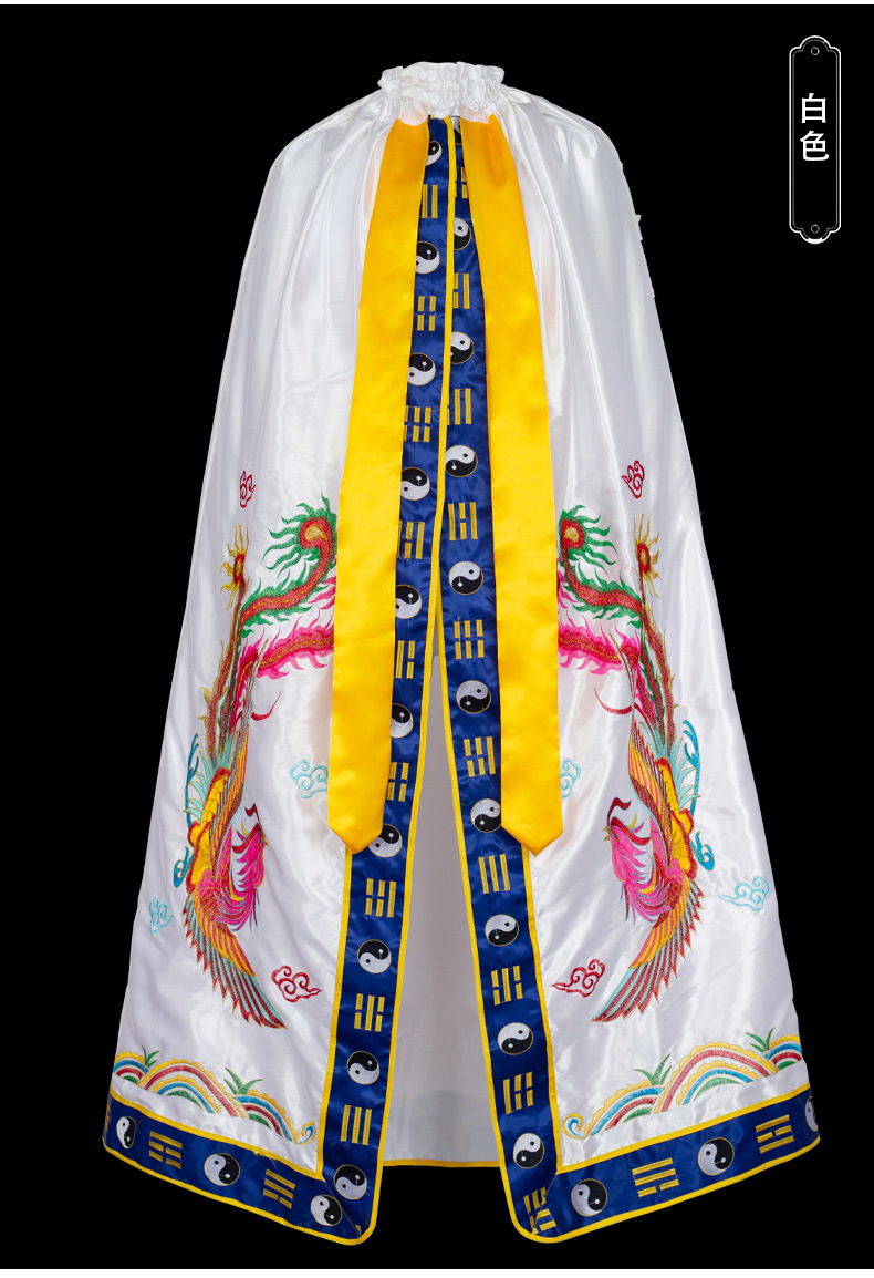 5米神仙文昌神袍三清八卦龙袍神像袍披风披肩佛袍女娲2