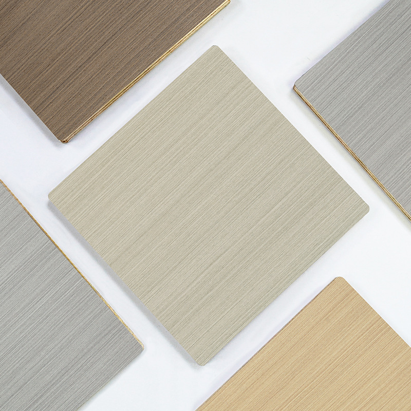 直纹黄杨系列饰面板18mm多层实木板免漆板生态墙板全屋定制背景墙