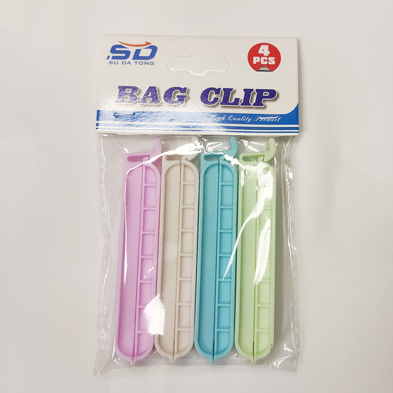 Plastic Clip Pea-Shaped Boat-Shaped Sealing Clip Sealing Clip Grocery Bag Fresh-Keeping Sealing Clip Snack Seal Moisture-Proof