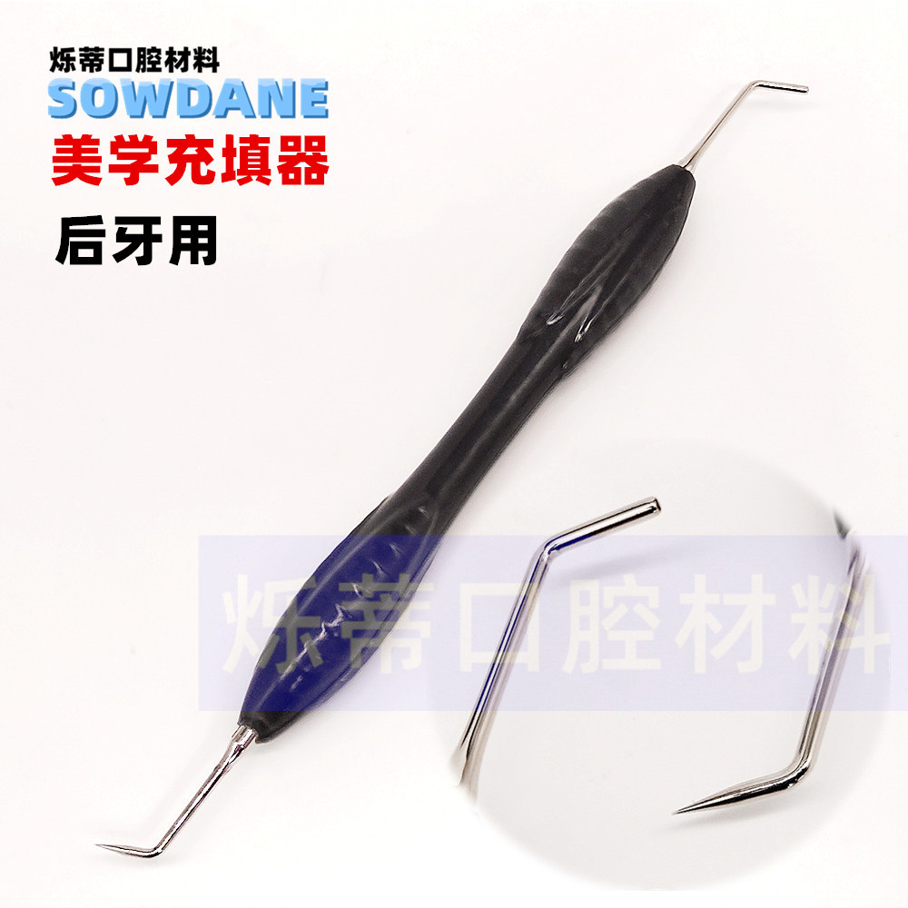 牙科充填器填充树脂美学修复工具后牙套装双头修整齿科器械