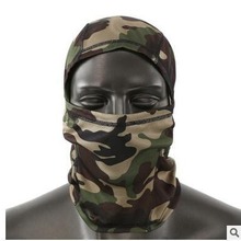 ESDY新款迷彩头套 透气户外运动头巾 挡风骑行面罩男士户外头套