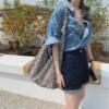 Changeable spring and summer 2021 new pattern Retro Western style Lapel Short sleeved Chaqueta Easy Korean Edition Jacket jacket Changeable spring and summer 2021 new pattern Retro Western style Lapel Short sleeved Chaqueta Easy Korean Edition Jacket jacket