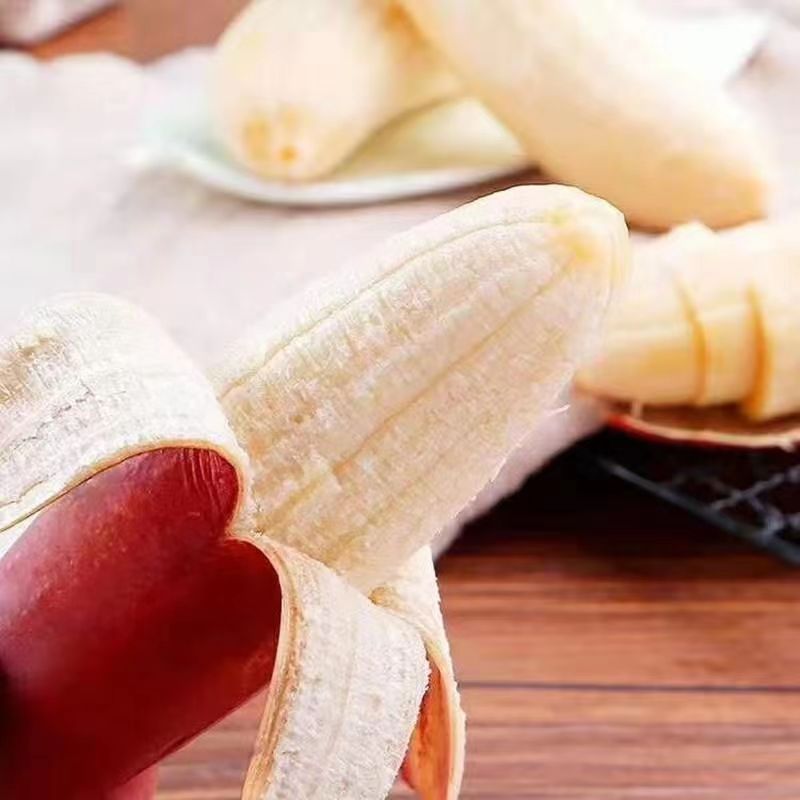 香蕉福建土楼红美人香焦火龙蕉新鲜水果香甜软糯一年四季红皮香蕉
