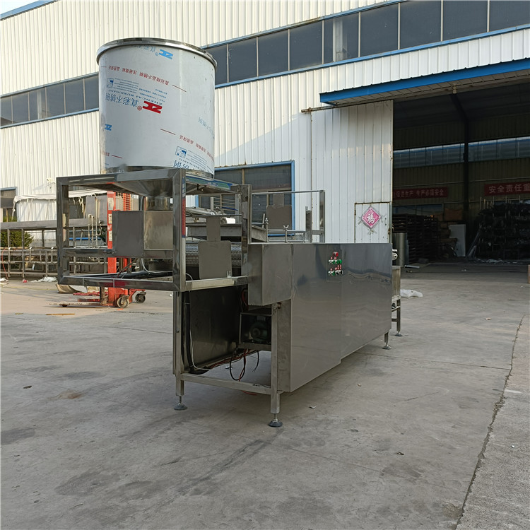 生产千张百叶豆皮的机器 孝感仿手工豆腐皮机 大型豆制品机械报价