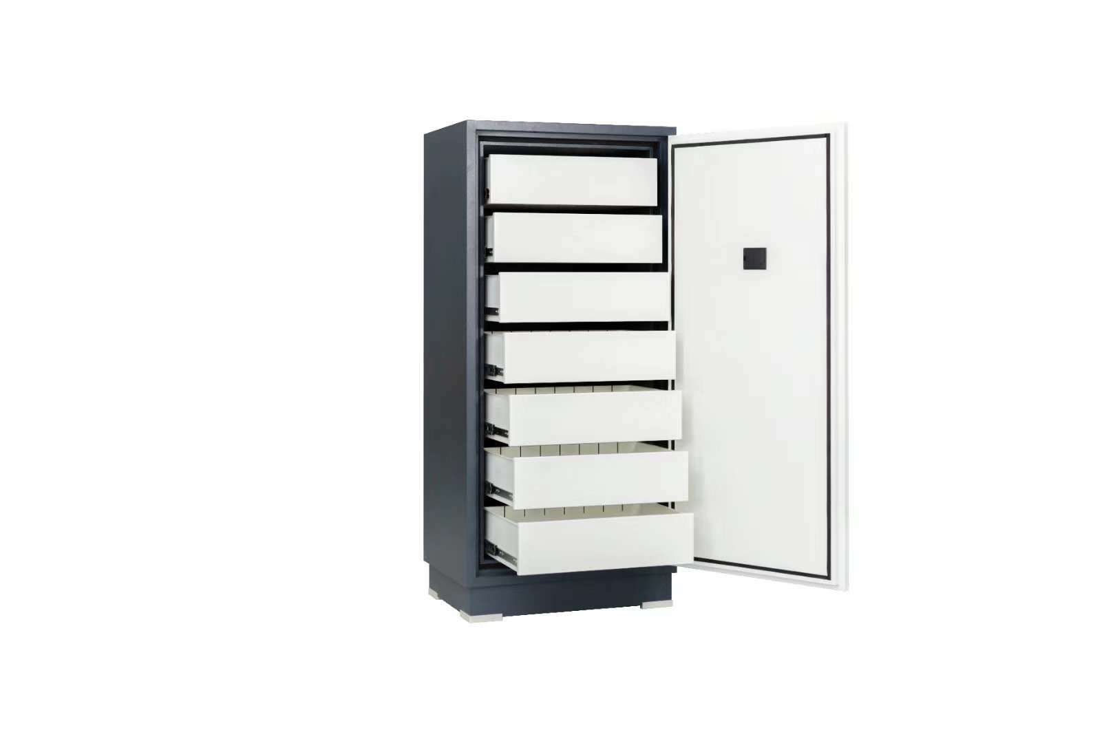 钢制多抽防磁柜七抽防磁柜电子信息存放柜影像资料柜多抽光盘柜